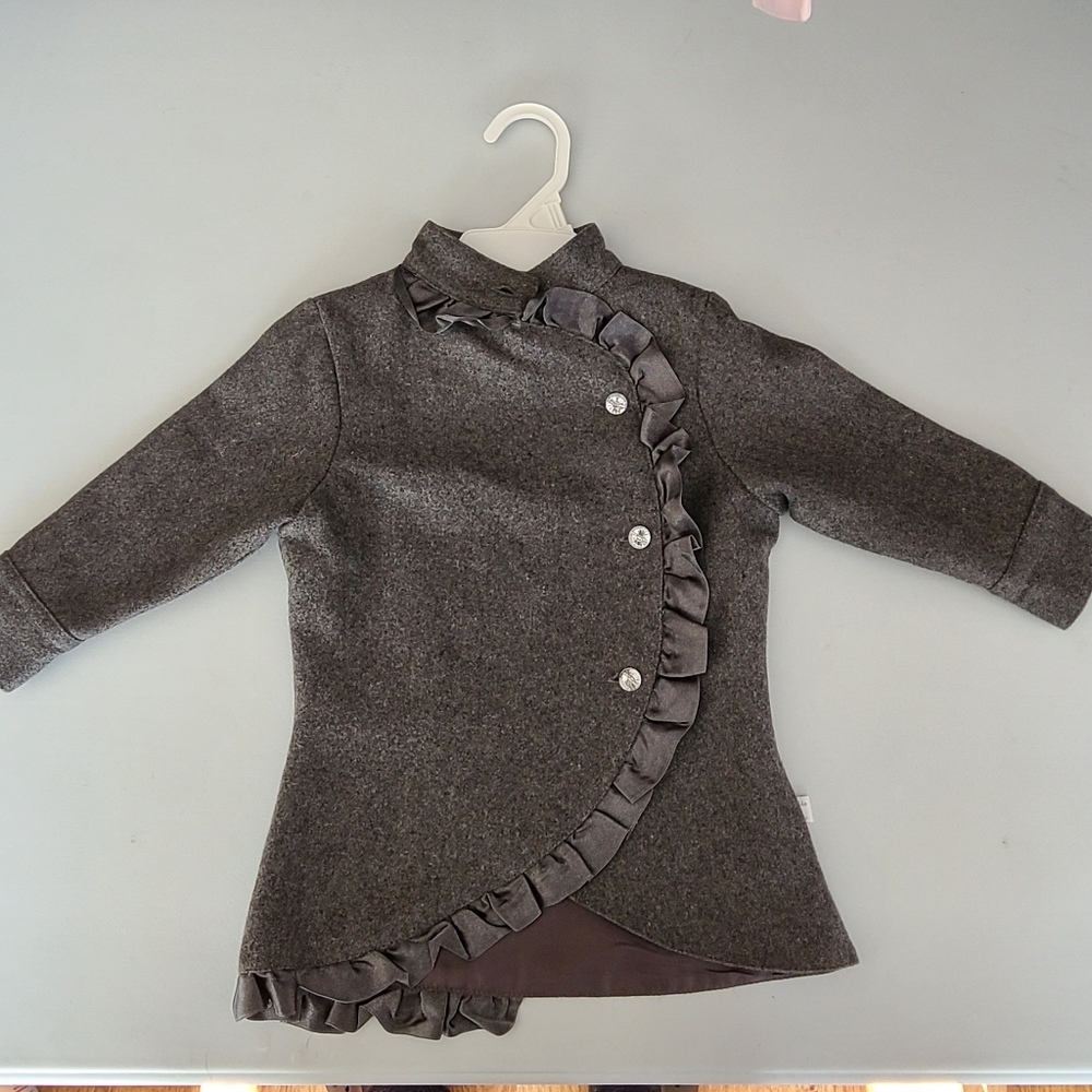 Addie & Ella lightweight jacket bling buttons 2T